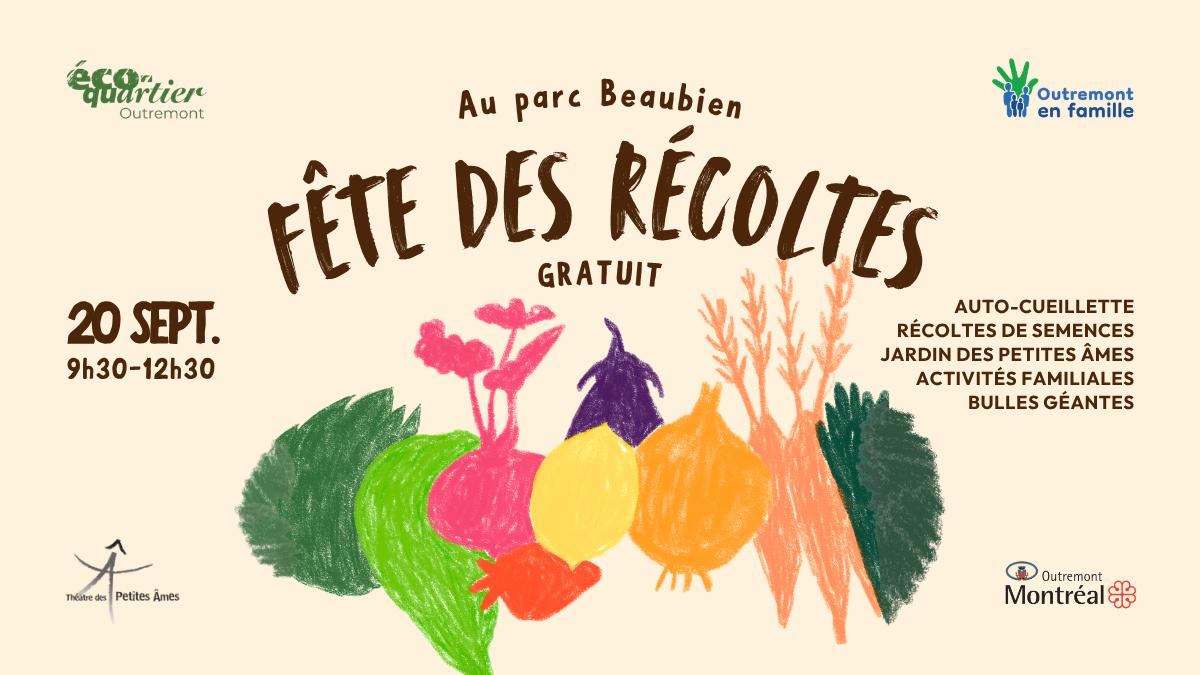 Fête des récoltes – 20 septembre 2026