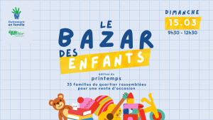 Le Bazar des enfants printemps 2026